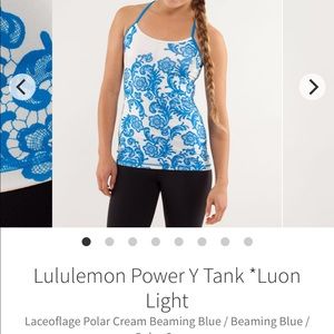 Lululemon Power Y *LuonLight Sz 6